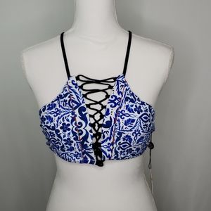 Nanette Lepore Swim Bikini Top NWT